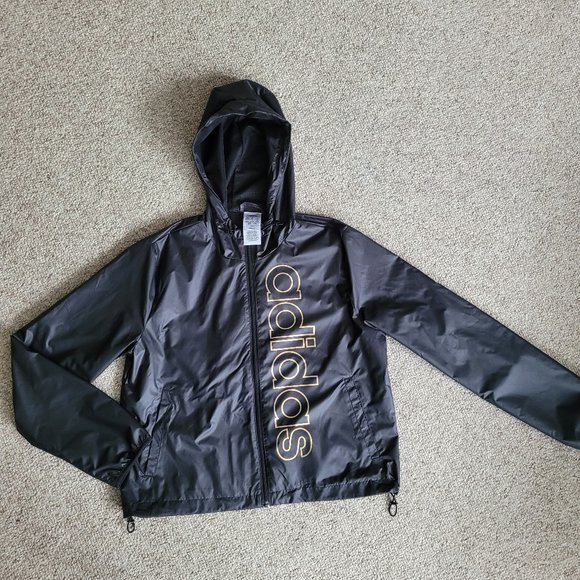 NWT adidas Essentials Branded Windbreaker Size M - Picture 7 of 12